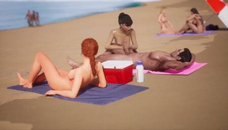 Nude Beach Sex Voyeur, ep1