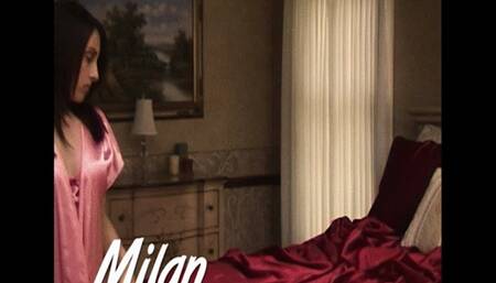 Milan's 19 Minute Nude Strip Tease & Nude Display