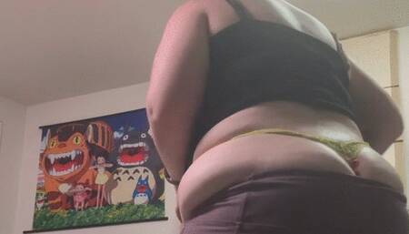 Always cleaning up after you whale tail