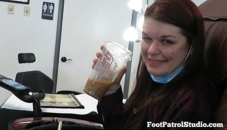 Pedicure Voyeur with Anastasia Rose - MP4 (HD1080p)