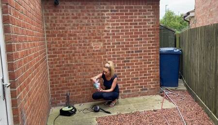 Pump balloon popping