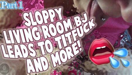 FWB and I start with a BJ and titfuck on the sofa, and end with a sticky creampie mess on the floor! BBW, blowjob, sloppy, wet, drool, lick, suck, spit, tittyfuck, natural, boobs, big tits, titfuck, MILF, Candyxxkitty PART 1 MP4