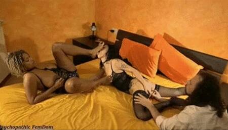 The Perverse Couple ( Only Foot Domination Scene ) La Coppia Perversa