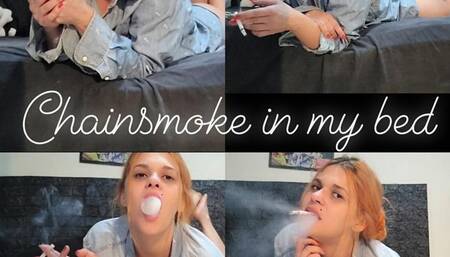 Chainsmoke - After a long day I smoke 2 cigarettes in bed