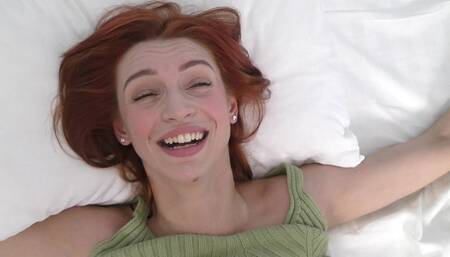 Redhead Fashion Model Kiss Kate - Are You Our New Most Ticklish Model ? - Low Bandwidth - clip is 13:48 min long -