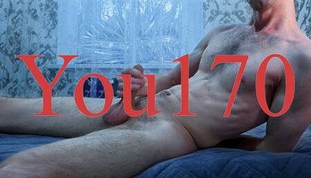 A beautiful cock cums while his boyfriend masturbates with groans