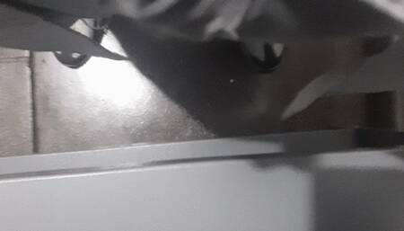 Cum on my boss's shelf in a hospital office