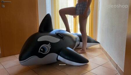 hard orca ride with 2 girls