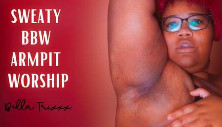 Sweaty BBW Armpit Worship 720p