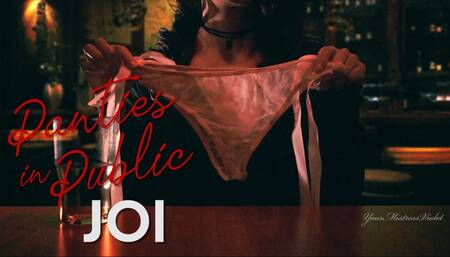 Panties in Public JOI