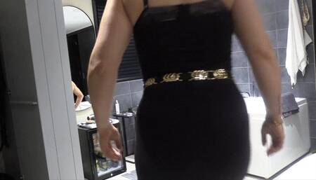 this submissive slut get a bondage and cbt treathment his Dick become a Candle for the Mistress