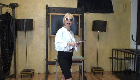 MISTRESS LILU DUPONT : WHIPPED IN THE SCHOOL