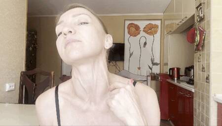 Attack on swollen veins (neck)