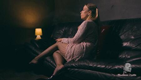 White smoke bubbles FHD MP4