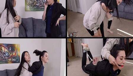 Elaina vs Lucy Catfight 4K