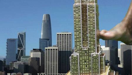 Giantess Gives Building Foot Job 1080