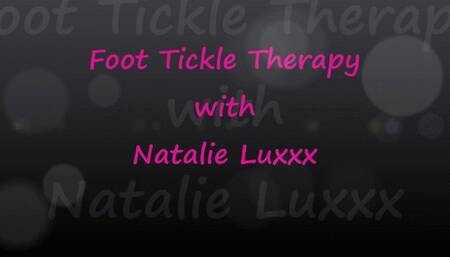 Foot Tickle Therapy: Natalie Luxxxurious