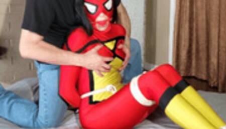 Violet Voss - SpiderWoman CAPTURED (1080p)