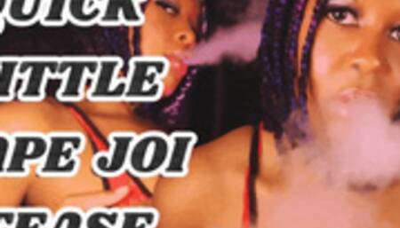 Quick Little Vape JOI Tease