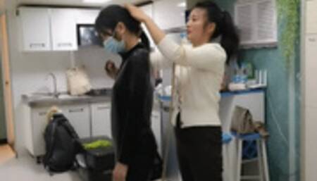 The queen trained the slave girls (Chinese model Xiao AN)