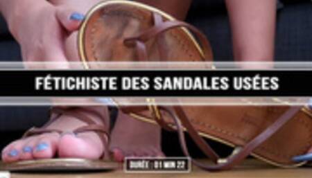 Fétichiste des sandales usées 4K