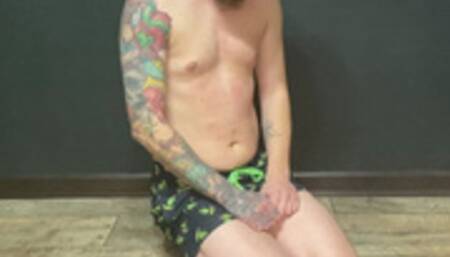 High heels ballbusting and barefoot trampling