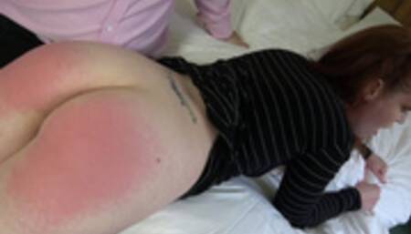 Zoe's Bedroom Spanking