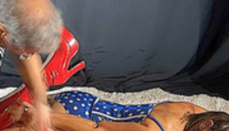 WW Carissa Time Lapse rope scene and real time up close