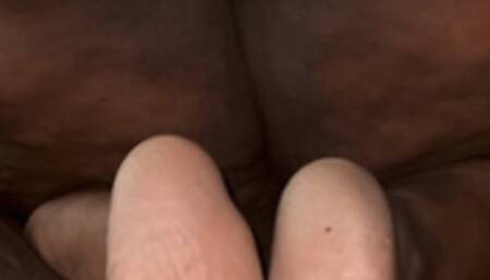 Jiggly Ass Dry Soles Foot Fuck ASMR