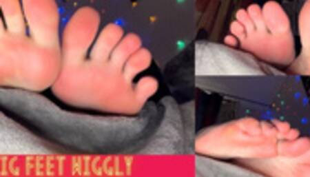 Big Feet Wiggly Toes Ignore