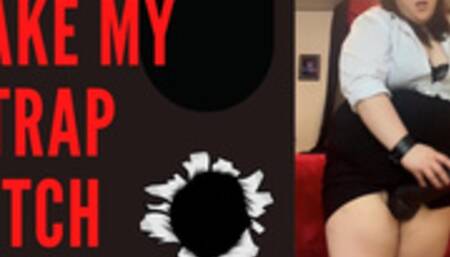 Take My Strap, Bitch! Giant Femdom Cock Worship POV