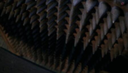 Savage girl being interrogated on the Witches´ Chair