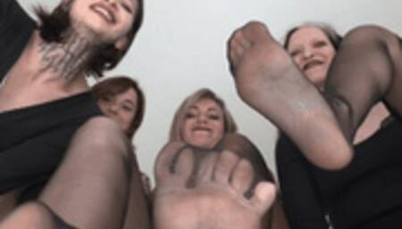 Rivalry between witches #17 ( PANTYHOSE DOM )