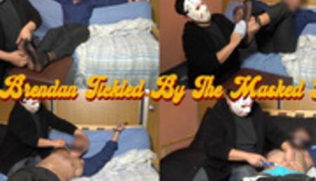 Hot Brendan Tickled By The Masked Tickler