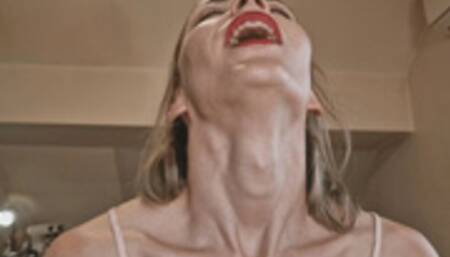 Squeeze my fragile neck