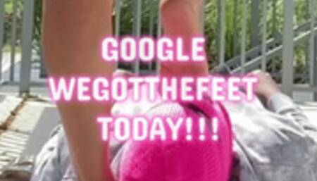 PUBLIC FOOTSLAVE TRAMPLING