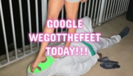 PUBLIC BLACKMAIL TRAMPLING