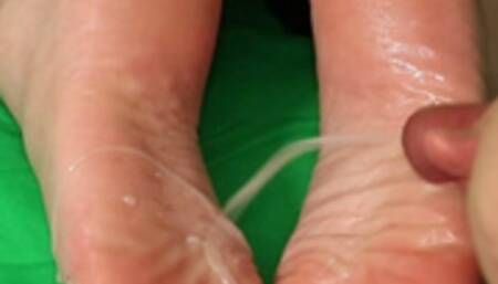 Music Teacher's Meaty Soles Get Sticky