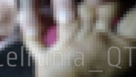 Femboy cums on their dirty stinky feeties