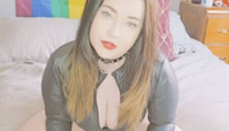 POV Strap On Sucking