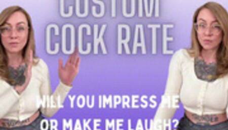 Custom Cock Rating