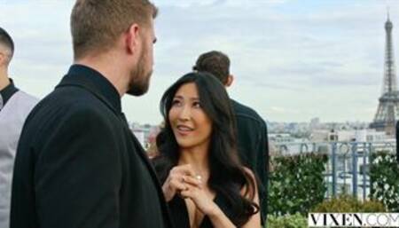 VIXEN Gorgeous model Emiri is insatiable for cock