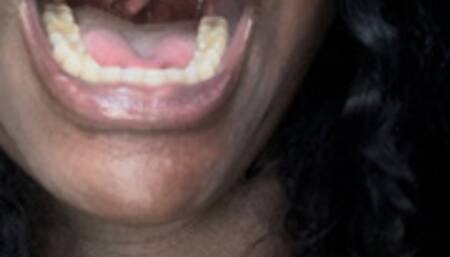 Showing You DEEP DOWN MY THROAT Before I Swallow