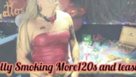 Holly Smoking More120s and teasing - SFL226