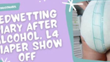 Bedwetting Diary Soaked L4 Night Diaper Show Pt 2