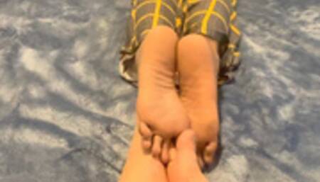 Locking Toes and Rubbing Soles w Sexy Indian Ebony Milf, Lady Phoenix