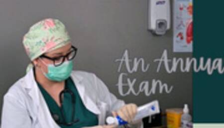Dr Leela Lapin gives you "An Annual Exam" with Prostate Exam and Sample Collection