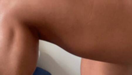 Contraction of calves and legs