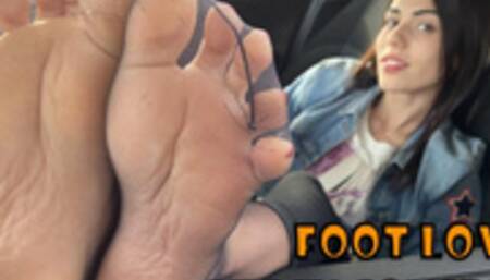 Foot lover at my conspect - HD