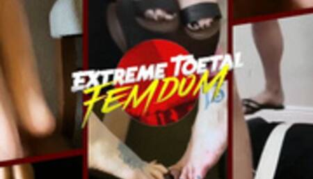 Worked Up a Sweat Trampling Your Face, Now I'm Going to Smother It with My Feet 720